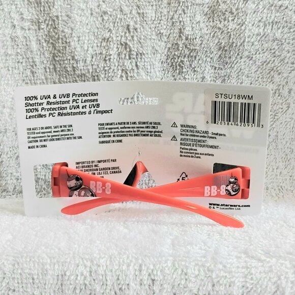 Set of Youth Disney Star Wars BB-8 Sunglasses 100% UVA/UVB Protection!! - Picture 2 of 2